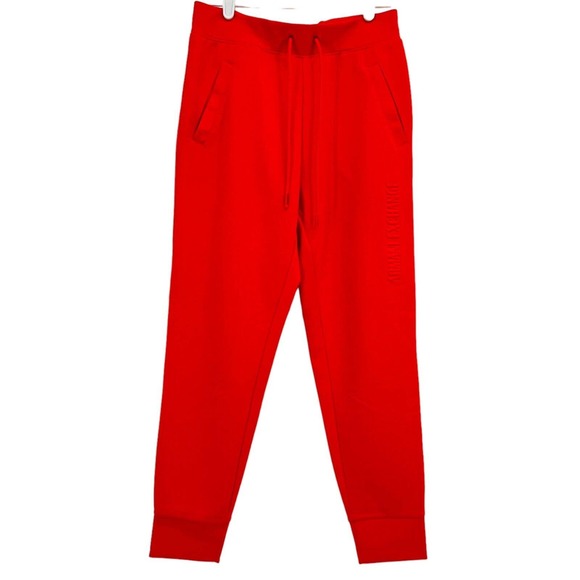 Armani Exchange Pants - A/X Armani Exchange Active Women Drawstring Debossed Logo Joggers Red Size XS